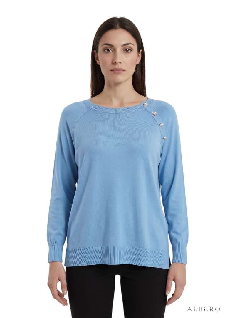 Maglia Con Bottoni