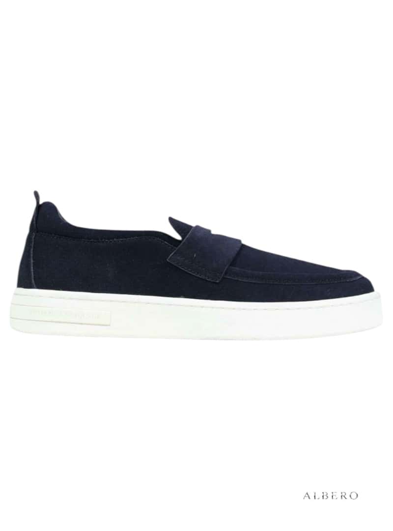 Mocassino in suede