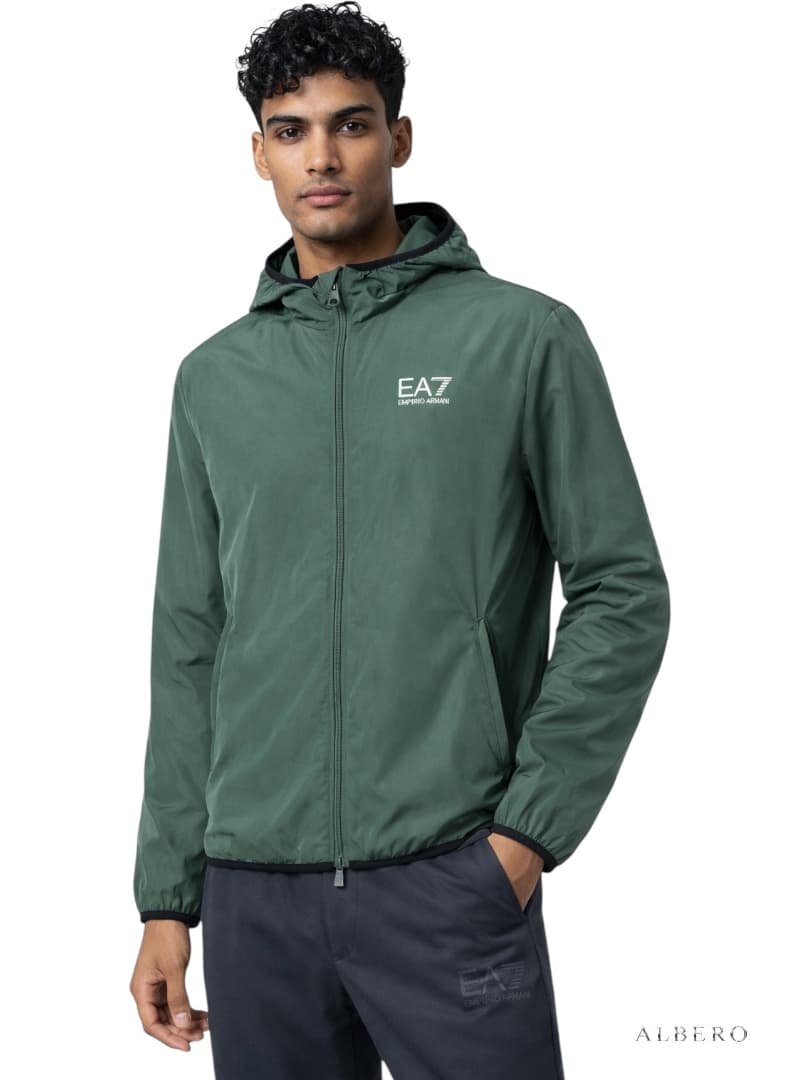 Bomber con cappuccio