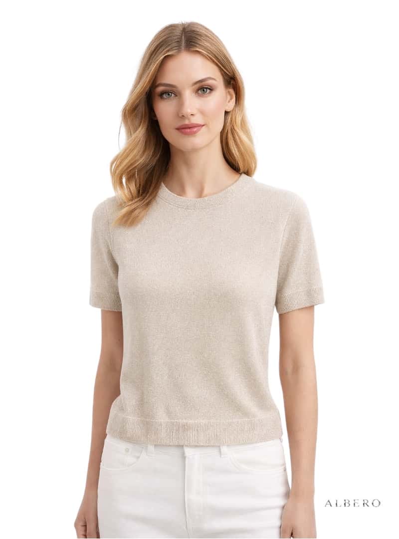 T-shirt in maglia