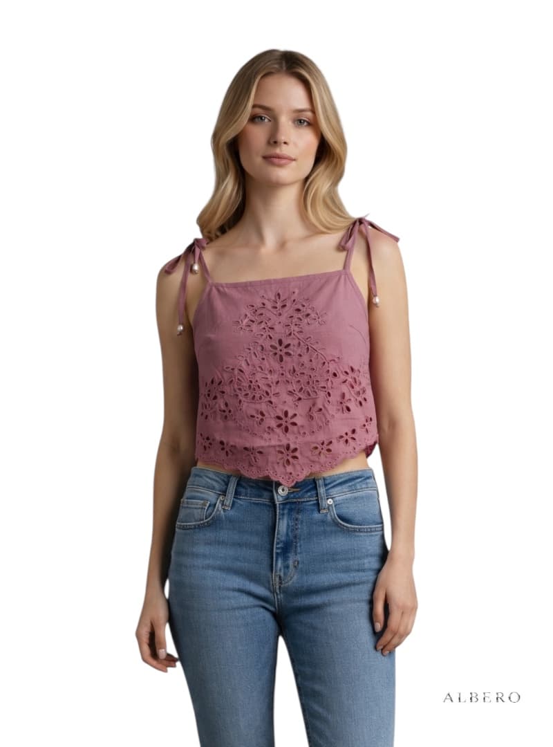 Top in cotone