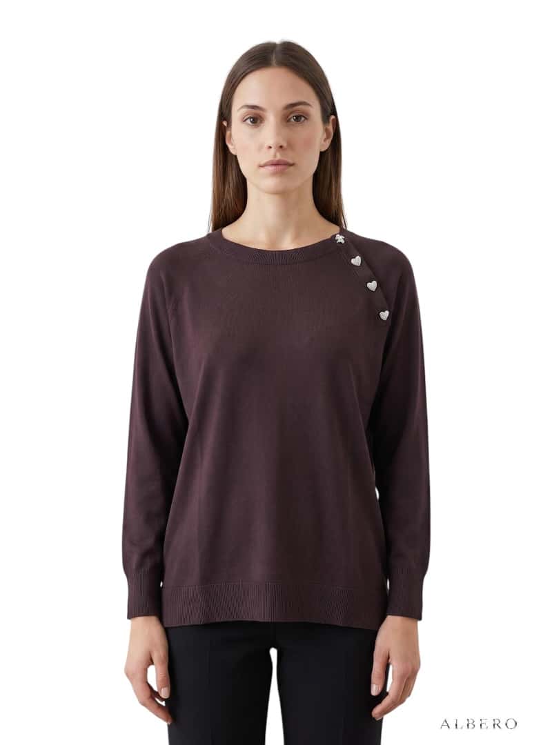 Maglia Con Bottoni