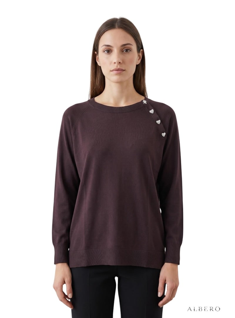 Maglia Con Bottoni