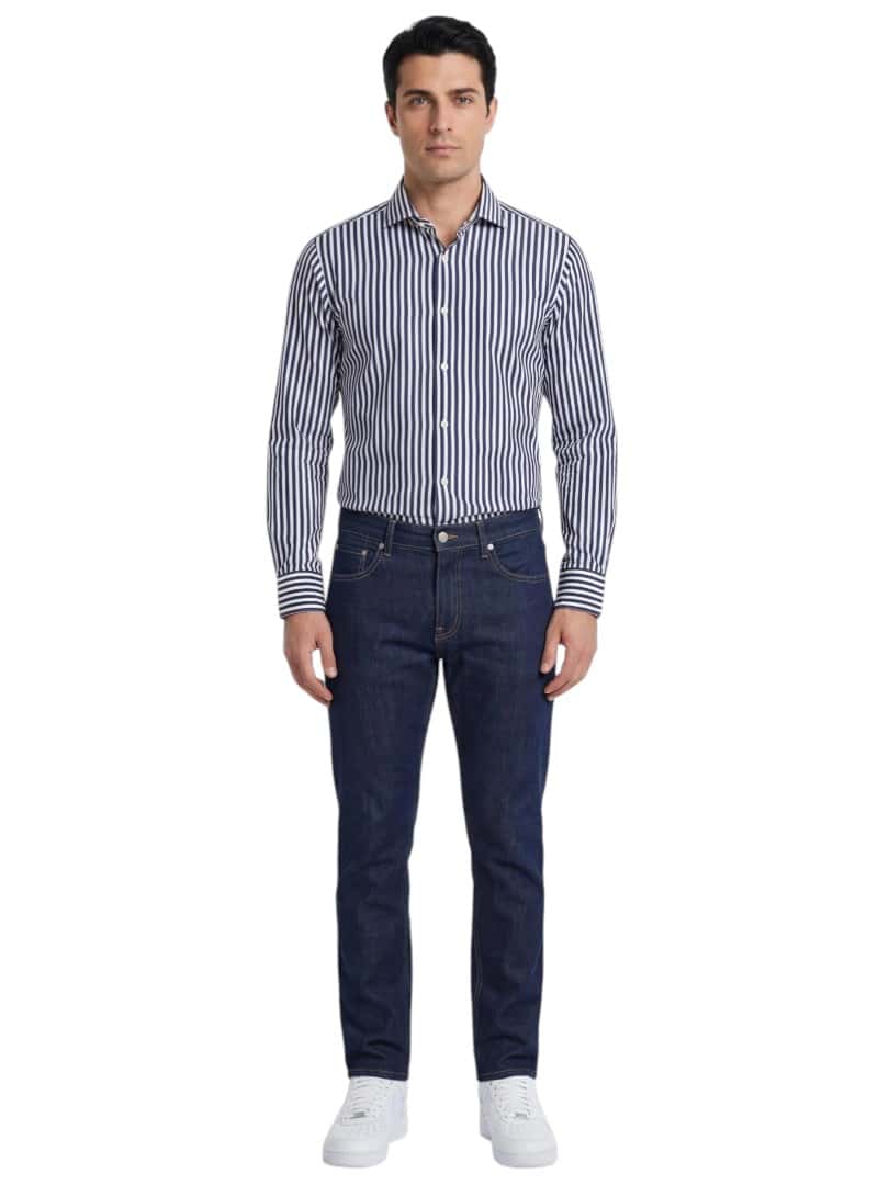 Camicia Riga Larga