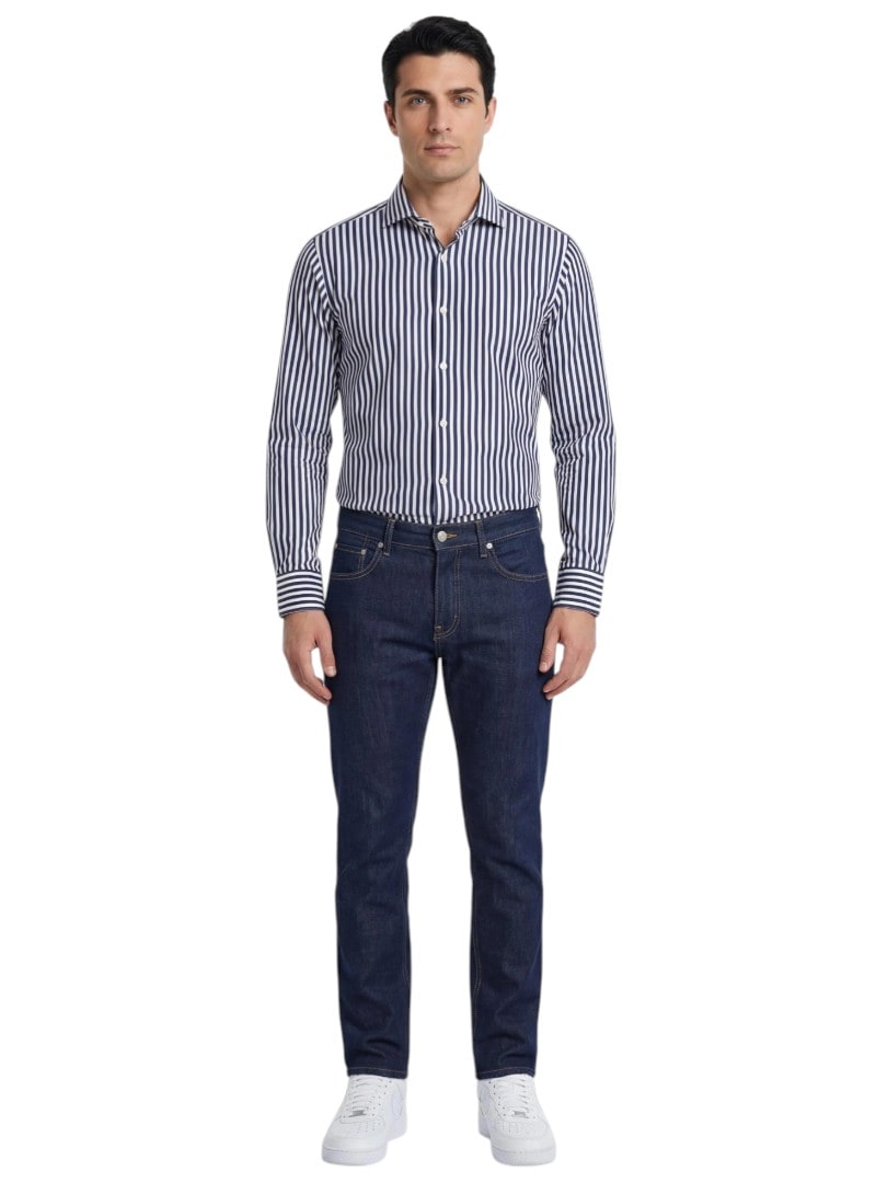 Camicia Riga Larga